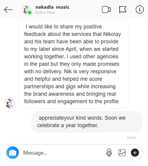 testemonial Viral Klient